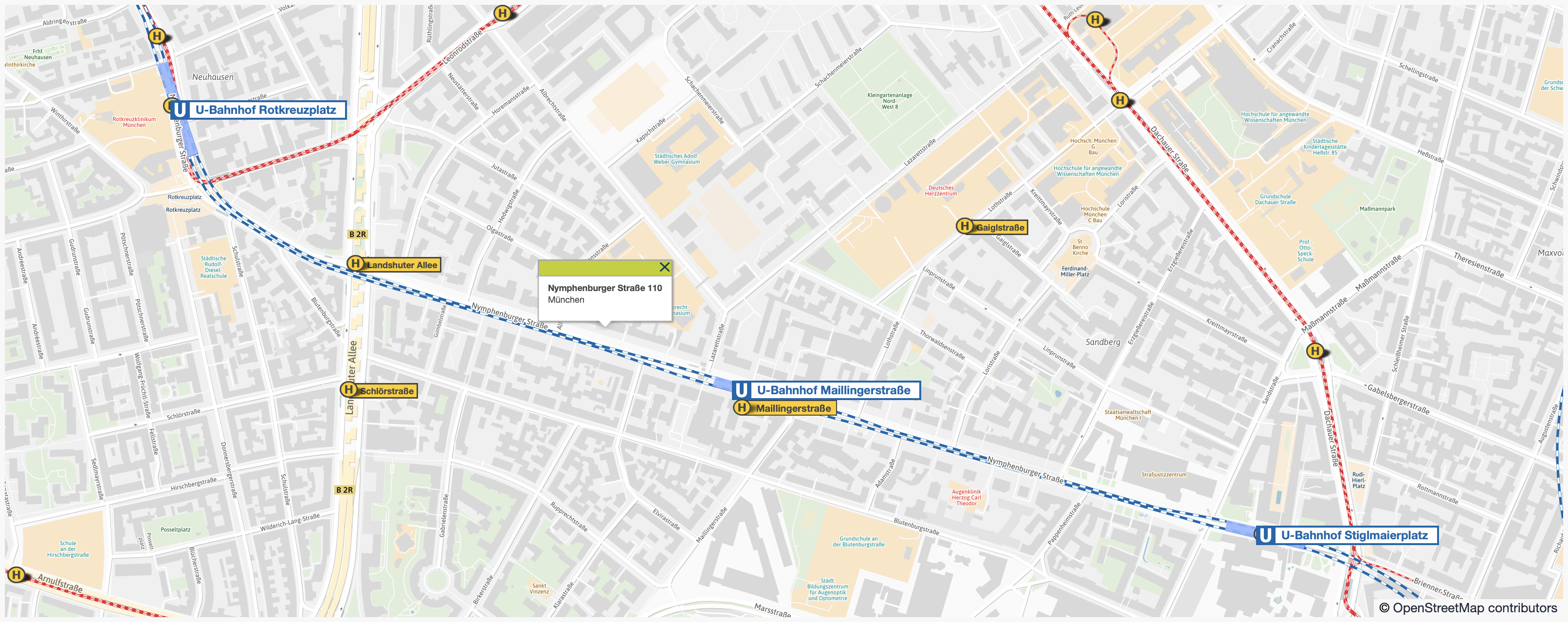 MVV Fahrplanauskunft